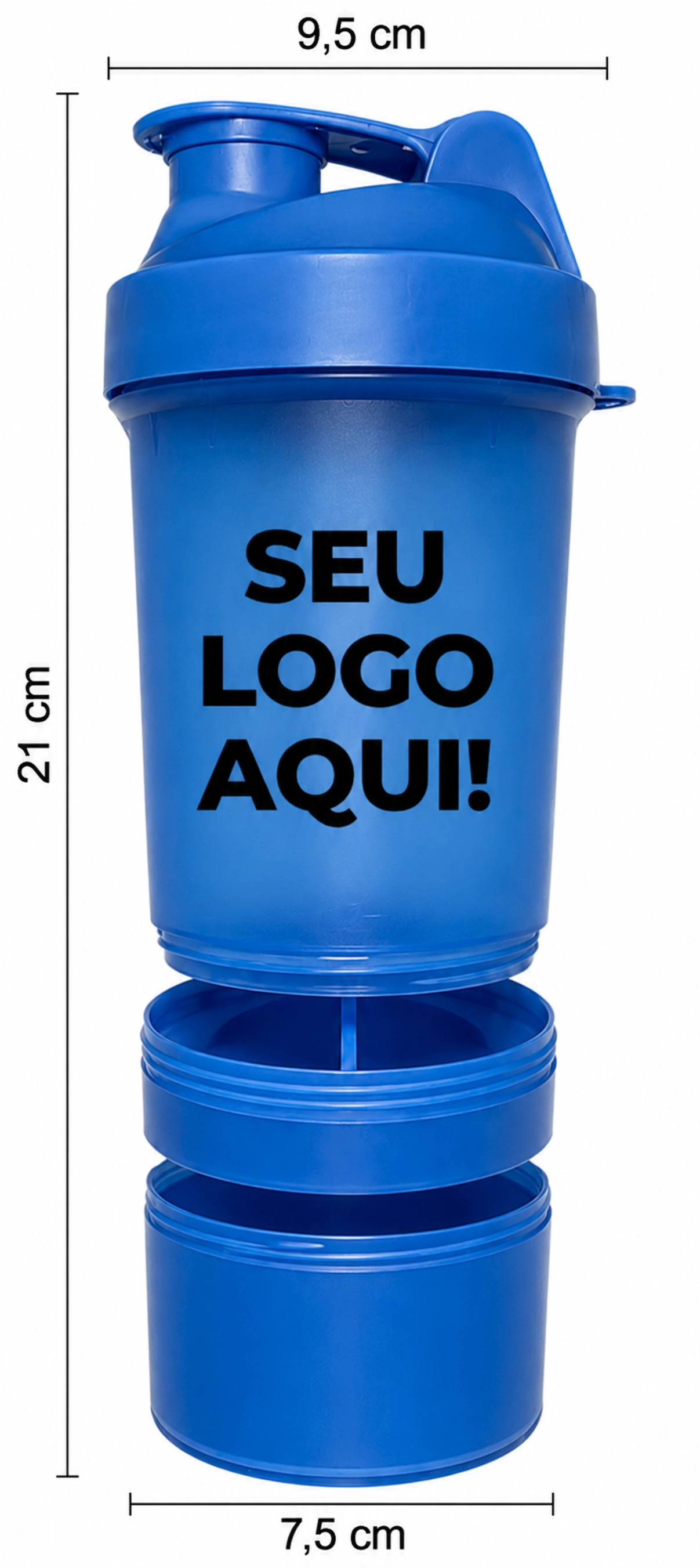 Coqueteleira Power Pack 500ml Personalizada