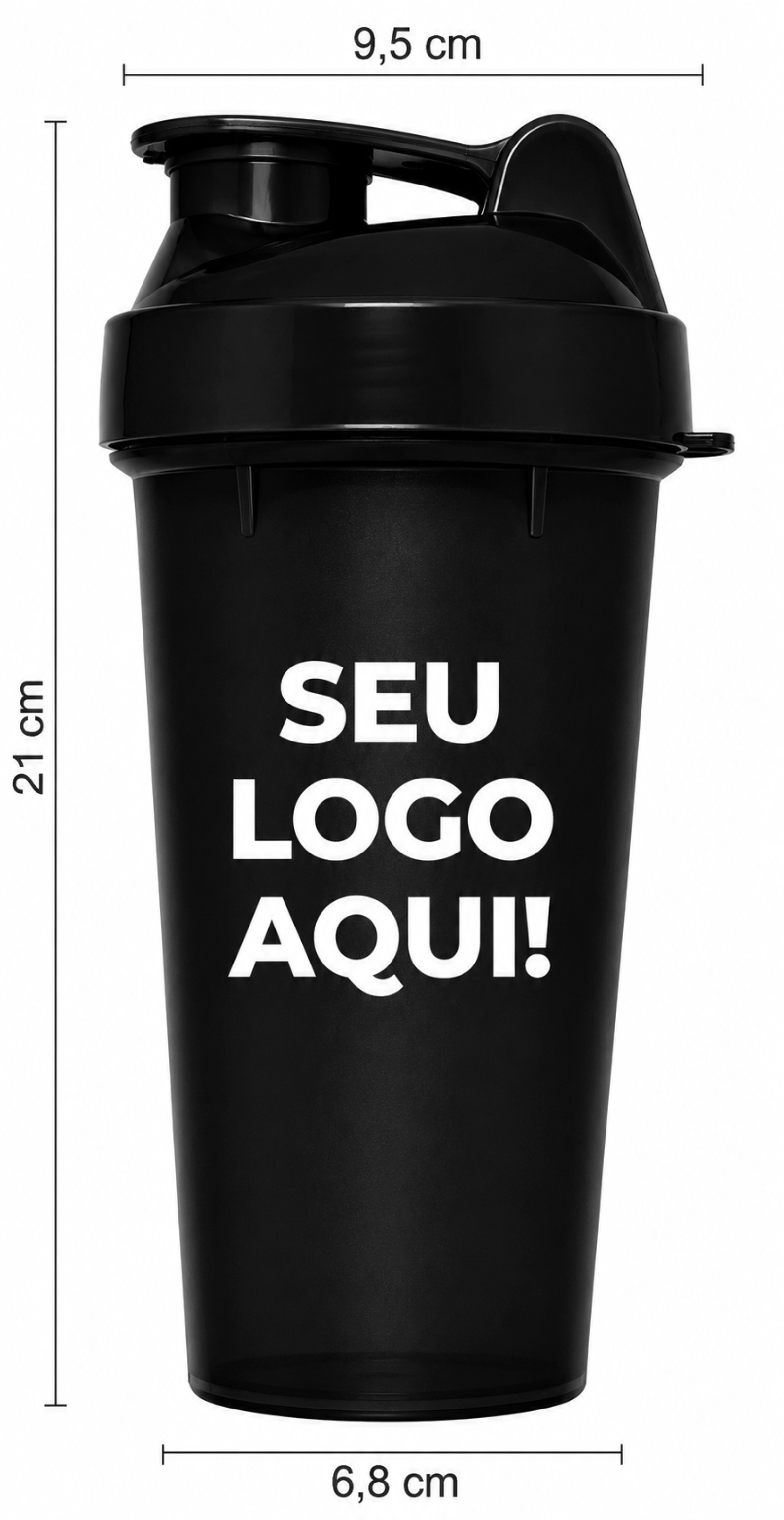 Coqueteleira Prime 600ml Personalizada